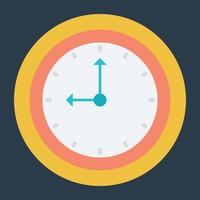 Trendy Clock Concepts vector