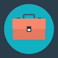 Trendy Briefcase Concepts vector