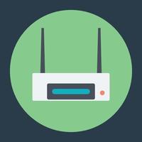 Internet Modem Concepts vector