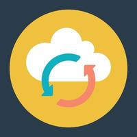 Cloud Refresh Concepts vector