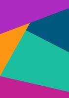 Vector Abstract Flat Geometric And Curve Colorful Background Pattern For Summer
