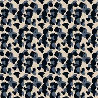 Creative cheetah camouflage seamless pattern. Camo leopard elements background. vector