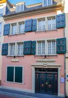 Bonn, Germany, August 23, 2019 The Beethoven House museum building in historical city centre photo