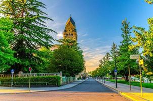 Koblenz, Germany, August 23, 2019 Court of Appeal Oberlandesgericht Rhineland Palatinate building in Koblenz photo