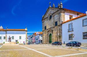 igreja de sao paulo e igreja de sao tiago da cividade iglesia católica en el centro histórico de la ciudad de braga foto