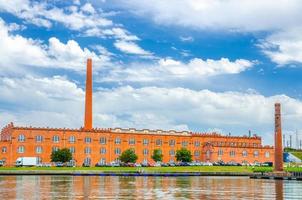 Old ceramic factory Antiga Fabrica Jeronimo Pereira Campos building in Aveiro city historical centre photo