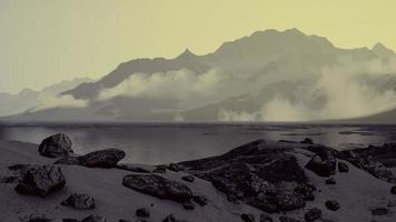 naturattraktioner vid Barents havskusten video