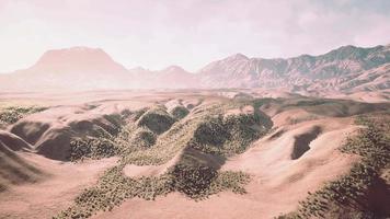 Wide view of California desert