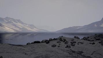 naturattraktioner vid Barents havskusten video