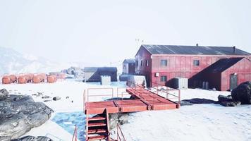 bases antárticas en la península antártica