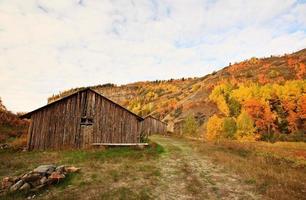 Native dwelling in Northern British Columbia photo