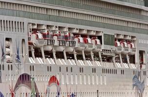 Cruise liner at dock in Prince Rupert photo