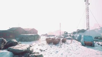 bases antárticas na península antártica video