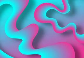 ilustraciones decorativas de diseño de color degradado fluido abstracto. estilo de plantilla de diseño de ilustraciones con fondo de plantilla de sombra. ilustración vectorial vector