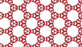 Red and white color seamless pattern texture and template. Multicolored. Colorful ornamental graphic design. vector