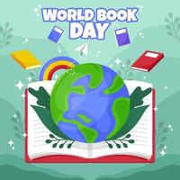 World Book Day Concept vector