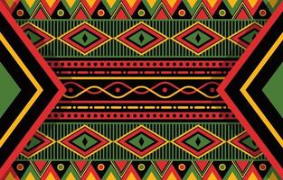 Fondo de color panafricano de patrones sin fisuras vector