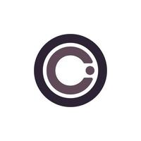 Number 0 Logo Multiple Line Style with Dot Symbol Icon Vector Design Inspiration