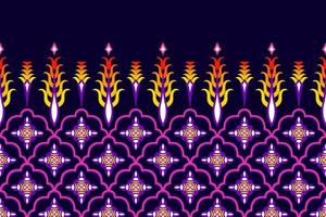 Abstract Moroccan ethnic seamless pattern design. Aztec fabric carpet mandala ornament chevron textile decoration wallpaper. Tribal turkey African Indian traditional embroidery vector background