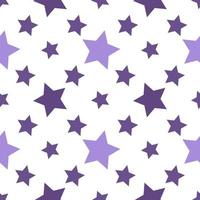 star seamless pattern vector