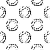 buoy hand drawn seamless pattern vector