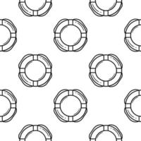 buoy hand drawn seamless pattern vector