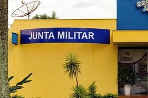 military junta building photo