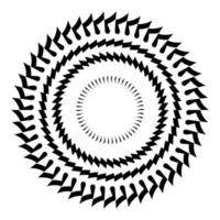 Abstract vector design in black color. Perfect for corporate, background, t-shirt, and so on.