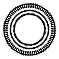 Abstract vector design in black color. Perfect for corporate, background, t-shirt, and so on.