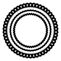 Abstract vector design in black color. Perfect for corporate, background, t-shirt, and so on.