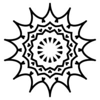 Abstract vector design in black color. Perfect for corporate, background, t-shirt, and so on.