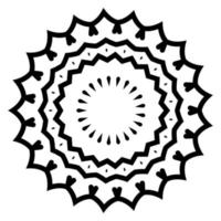 Abstract vector design in black color. Perfect for corporate, background, t-shirt, and so on.