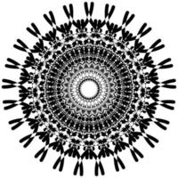 Abstract vector design in black color. Perfect for corporate, background, t-shirt, and so on.