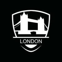 London element of men fashion and modern shield city in typography graphic design.Vector illustration. vector