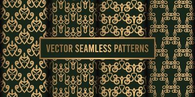 Decorative seamless pattern background vector