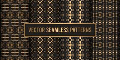 Ornamental seamless pattern background vector