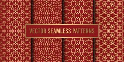 Geometric seamless pattern background vector