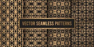 Ornamental seamless pattern background vector