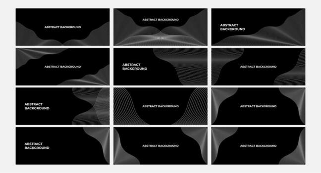 Set of elegant background with lines. luxury background. Abstract background vector