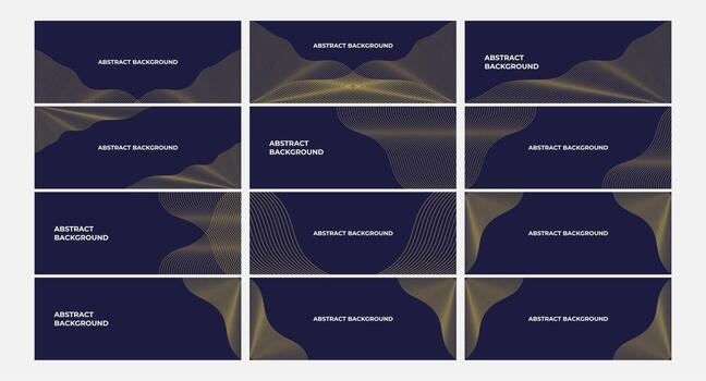 Set of elegant background with lines. luxury background. Abstract background vector