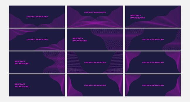 Set of elegant background with lines. luxury background. Abstract background vector