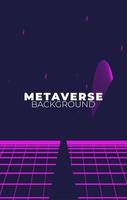 Concept of Future digital technology metaverse vector