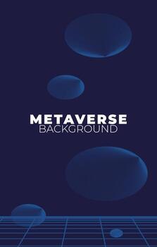 Concept of Future digital technology metaverse vector