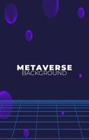 Concept of Future digital technology metaverse vector