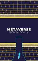 Abstract Door open Light out technology background. Hitech communication concept innovation background. Abstract open door to universe vector