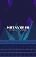 Concept of Future digital technology metaverse vector