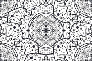 Ornament Seamless Background Pattern. Abstract background for textile design, wallpaper, surface textures. vector