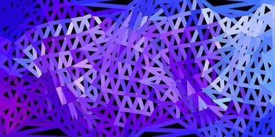 Light blue, red vector poly triangle texture.