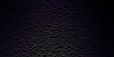 Dark Purple vector layout with curves.