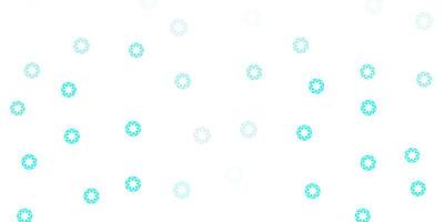 Light green vector background with spots.